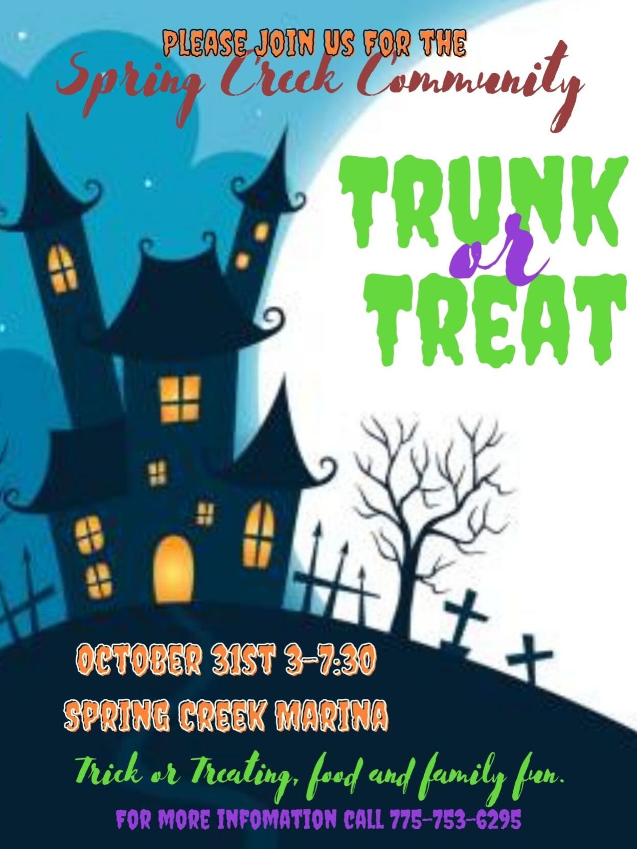 Trunk or Treat at SCA Marina